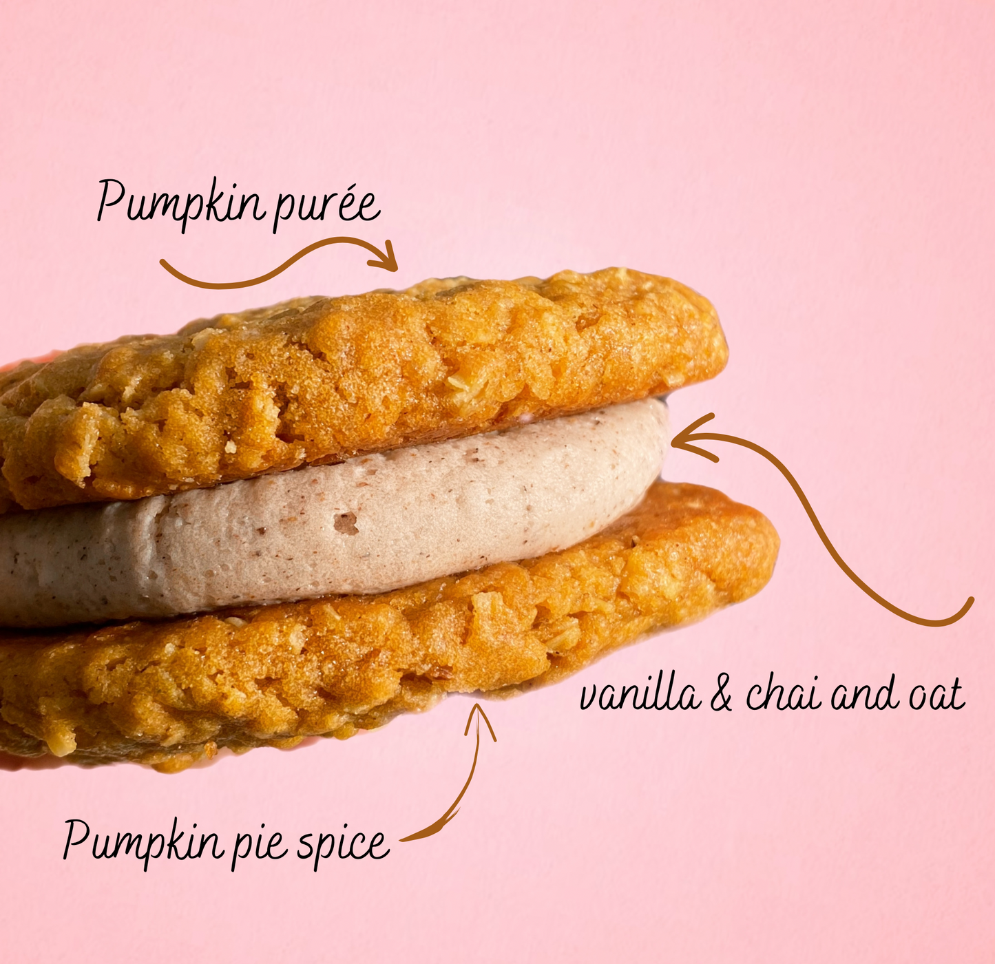 Vanilla Chai Pumpkin Oatmeal Creme Pie GF&Vegan Recipe