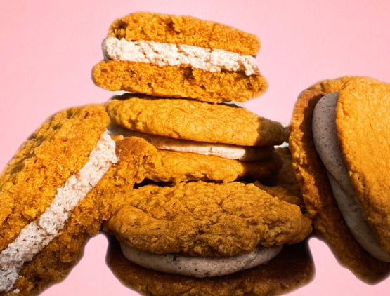 Vanilla Chai Pumpkin Oatmeal Creme Pie GF&Vegan Recipe